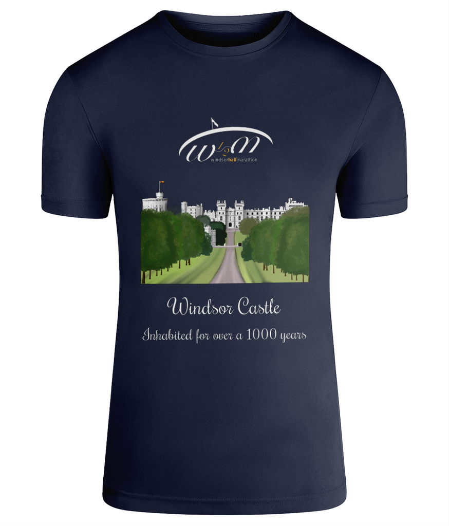 Windsor Half Marathon Castle t-shirt New