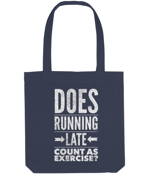 Does Running Late - Tote Bag