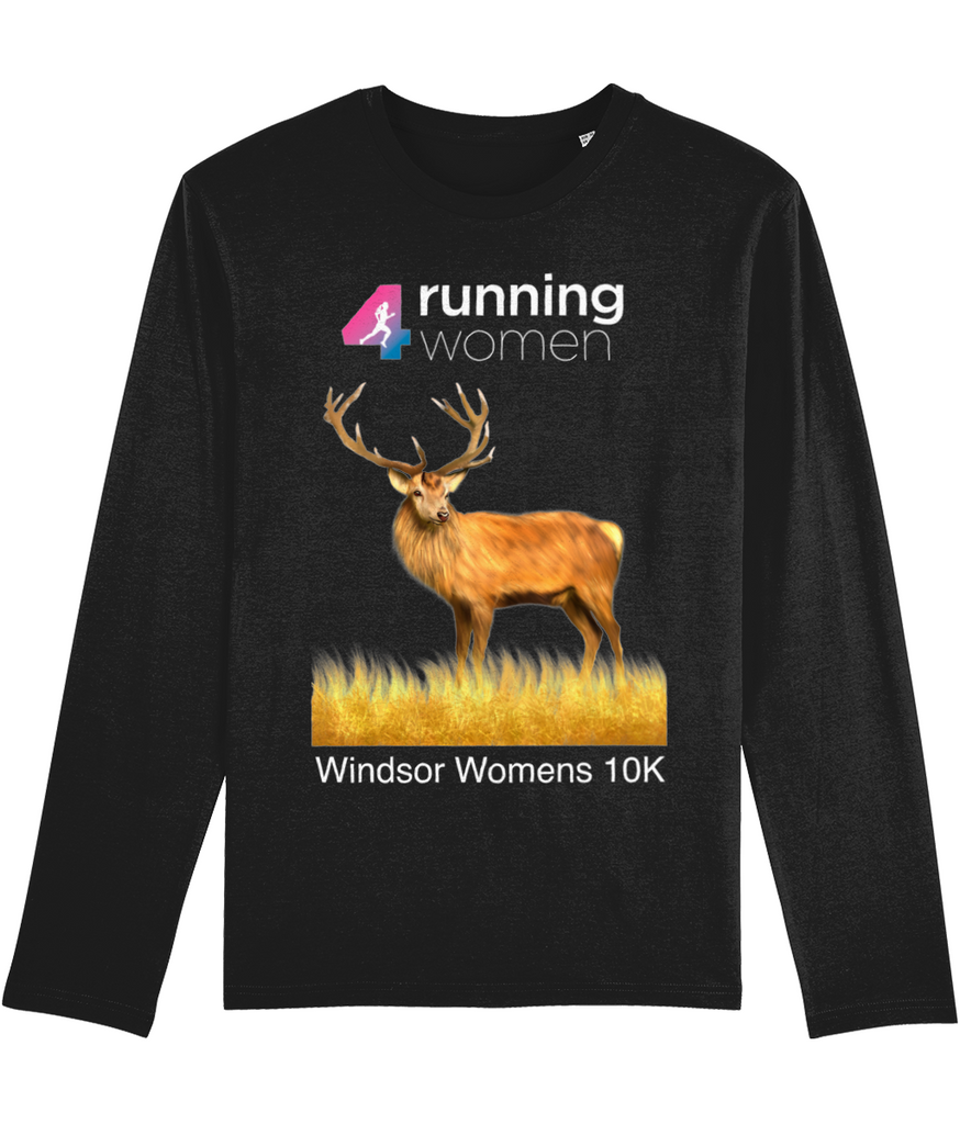 Long Sleeved T-shirt - R4W Windsor Women's 10k Deer