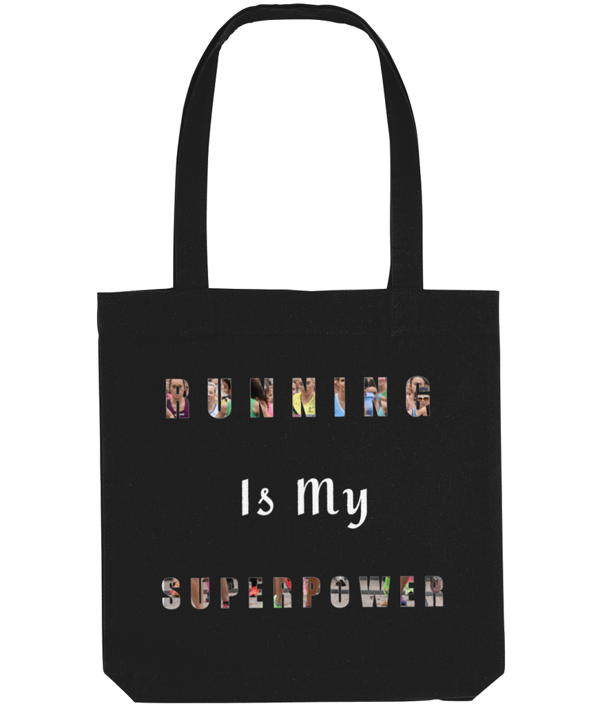 Running Is My Superpower - Tote Bag
